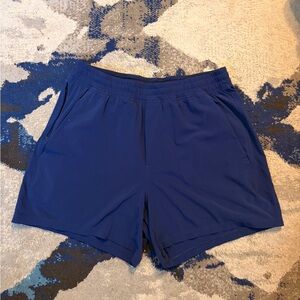 Lululemon Navy 5” Lined Shorts